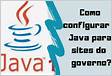 Como configurar o Java para entrar em sites do governo